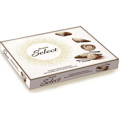 Ülker Select Chocolate with Hazelnut Cream Filling 240 Gr