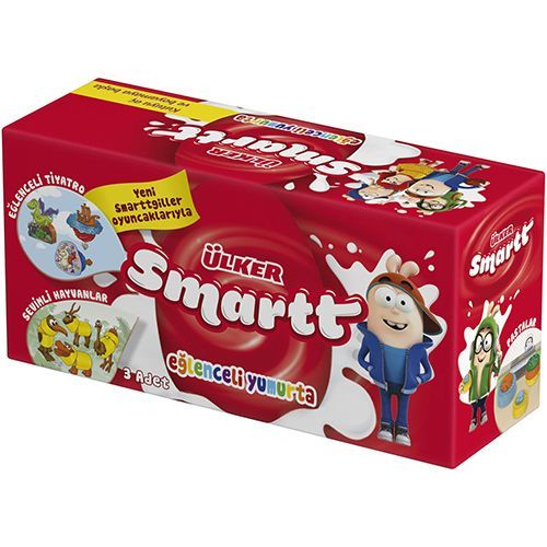 Ülker Smartt Fun Eggs 3 Pieces 60 Gr