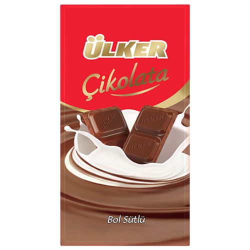 Ülker Tablet Çikolata Sütlü 80 Gr