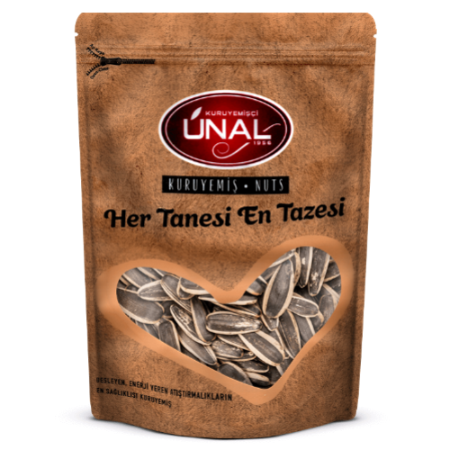 Ünal Sunflower Seed Black Unsalted 250 Gr Package