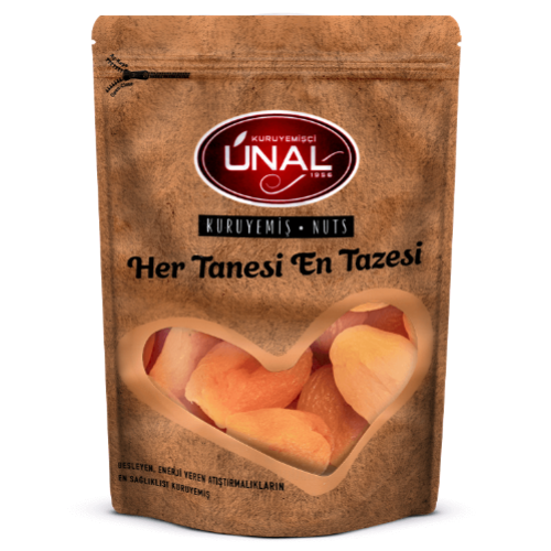 Ünal Dried Apricot Şekerpare Jumbo 250 Gr Package