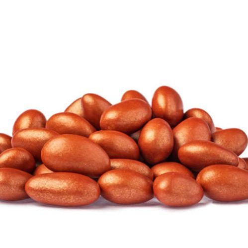 Ünal Kuruyemiş  Copper Colored Almond Dragee 100 Gr Packet