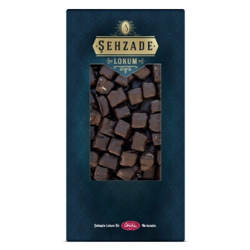 Ünal Kuruyemiş  Chocolate Coated Şehzade Turkish Delight (900 Gr)