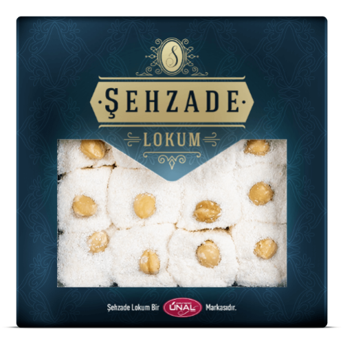 Ünal Kuruyemiş Hazelnut White Turkish Delight (800 Gr)