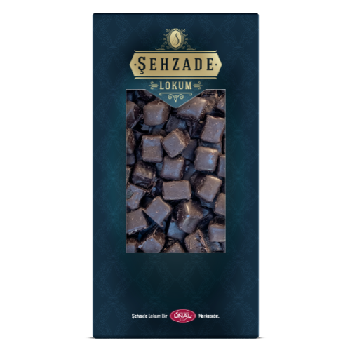 Ünal Kuruyemiş Turkish Delight with Coffee Chocolate (800 Gr)