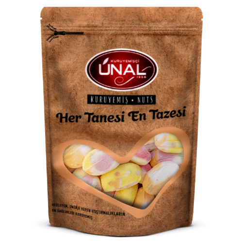 Ünal Kuryemiş Flavored Elvan Candy 250 Gr Package