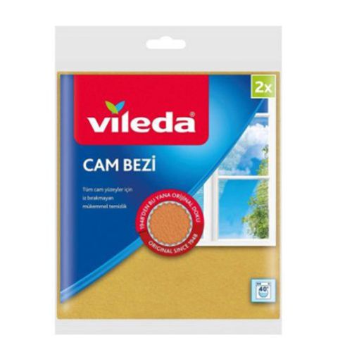 Vileda Window Cloth 2 pc