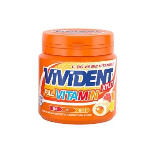 Vivident Full Vitamin Citrus Gum 90 Gr