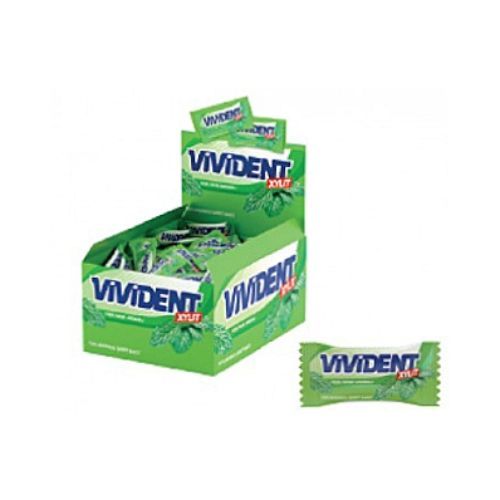 Vivident Mono Green Mint Flavored Gum 2 Gr