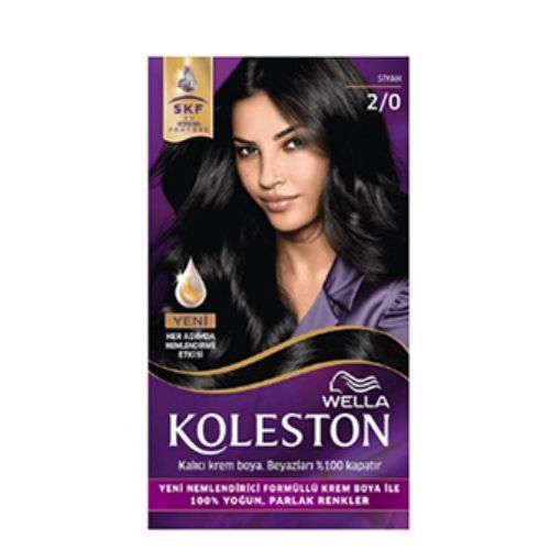 Wella Koleston Hair Dye No 2.0 Black 1 pcs