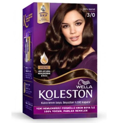 Wella Koleston Hair Dye No 3.0 Dark Brown 1 pcs