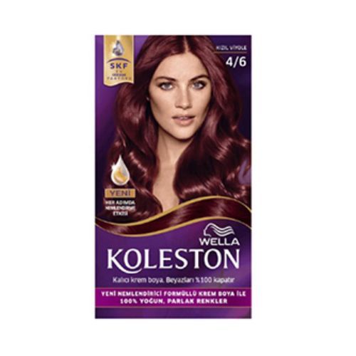 Wella Koleston Hair Dye No 4,6 Red Violet 1 pcs