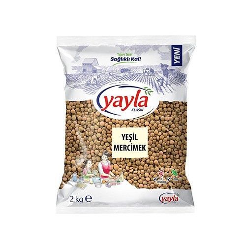 Yayla Green  Lentil 2 Kg