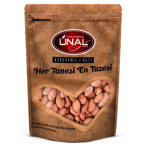 Ünal Yer Fıstığı Çiğ 250 Gr Paket