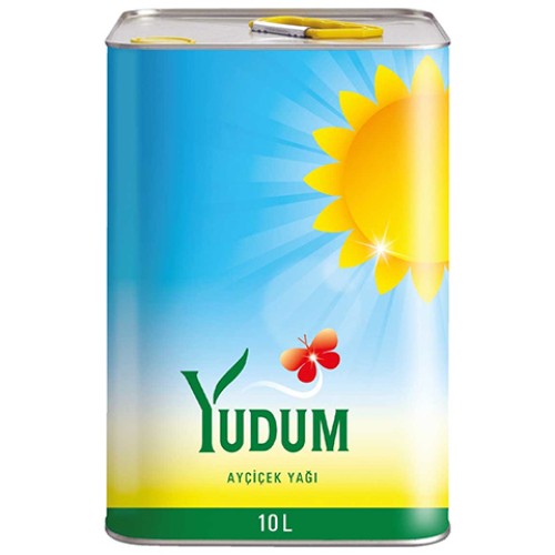 Yudum Ayçiçek Yağı 10 Litre Teneke