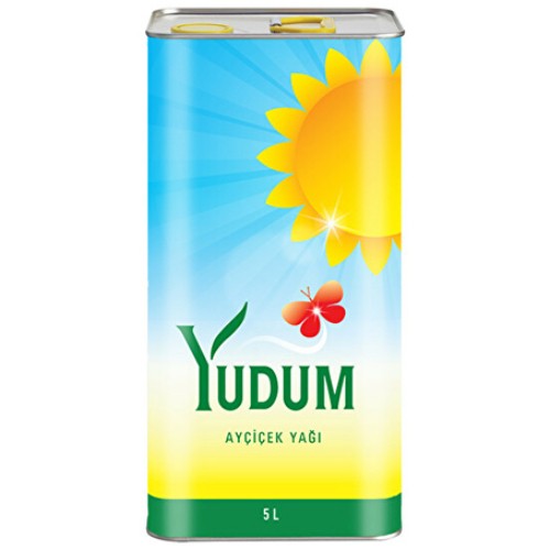 Yudum Ayçiçek Yağı 5 Litre Teneke