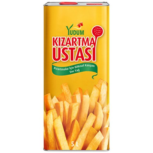 Yudum Kızartma Ustası Yağı 5 Litrelik Teneke