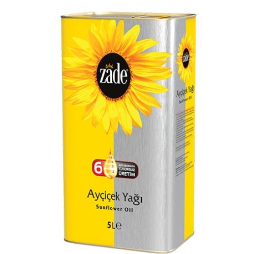 Zade  Sunflower Oil  Tin  5 Lt