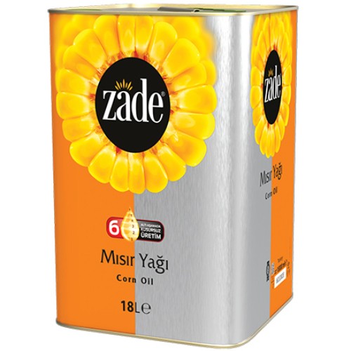 Zade Mısır Yağı 18 Litre Teneke