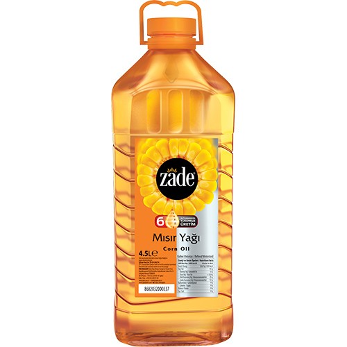 Zade Mısır Yağı 4.5 Litre Pet Şişe