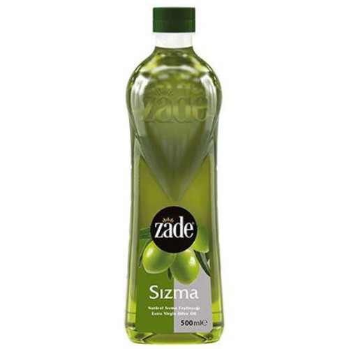 Zade Natürel Sızma Zeytinyağı 500 Ml Pet Şişe