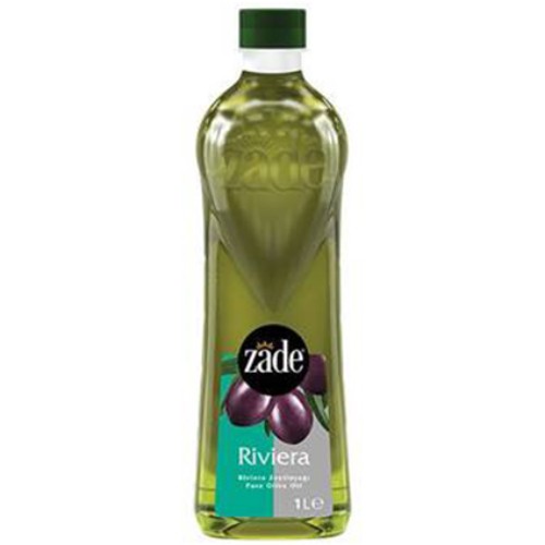 Zade Riviera Zeytinyağı 1 Litre Pet Şişe