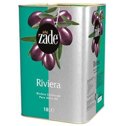 Zade Riviera Zeytinyağı 18 Litre Teneke